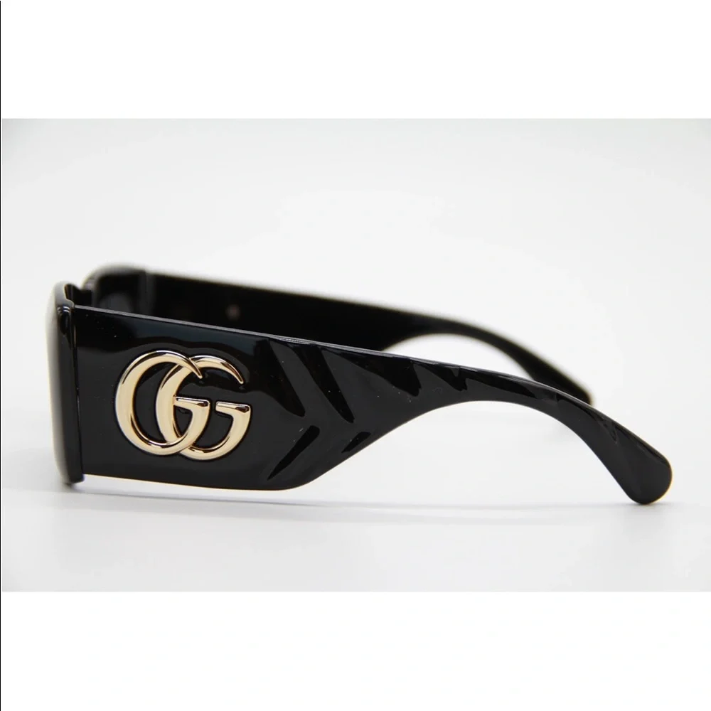 New GUCCI GG0811S 001 Black Women’s Sunglasses - Picture 5 of 13
